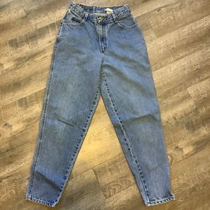 Vtg Gitano Women’s Jeans Sz 8 Blue Wash Mom Jeans Tapered Leg 90s 80s High Waist